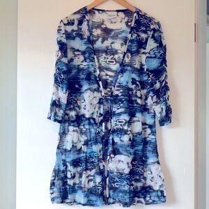 Christina Front Tie Beach Cover up